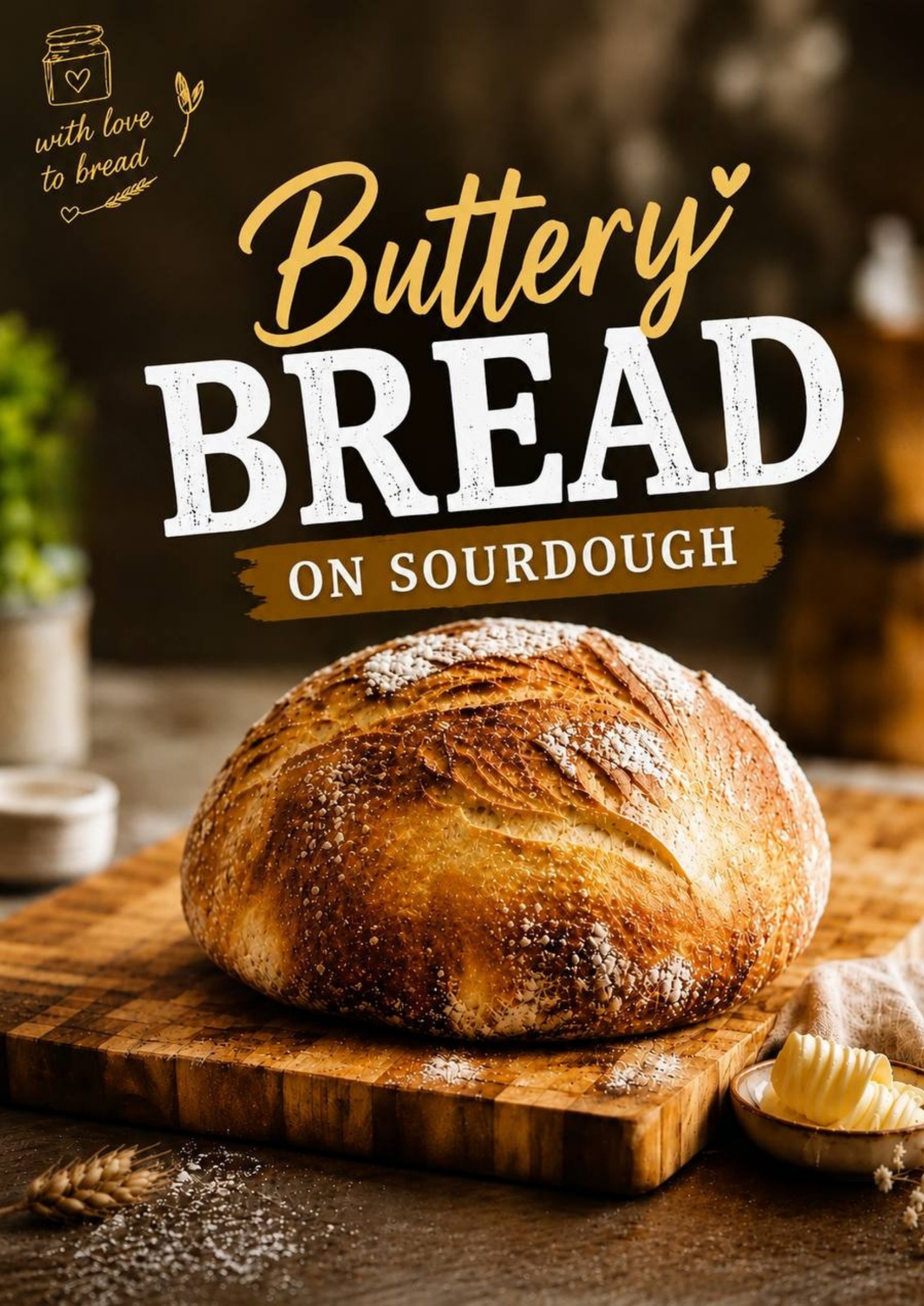 Creamy Sourdough Bread cover