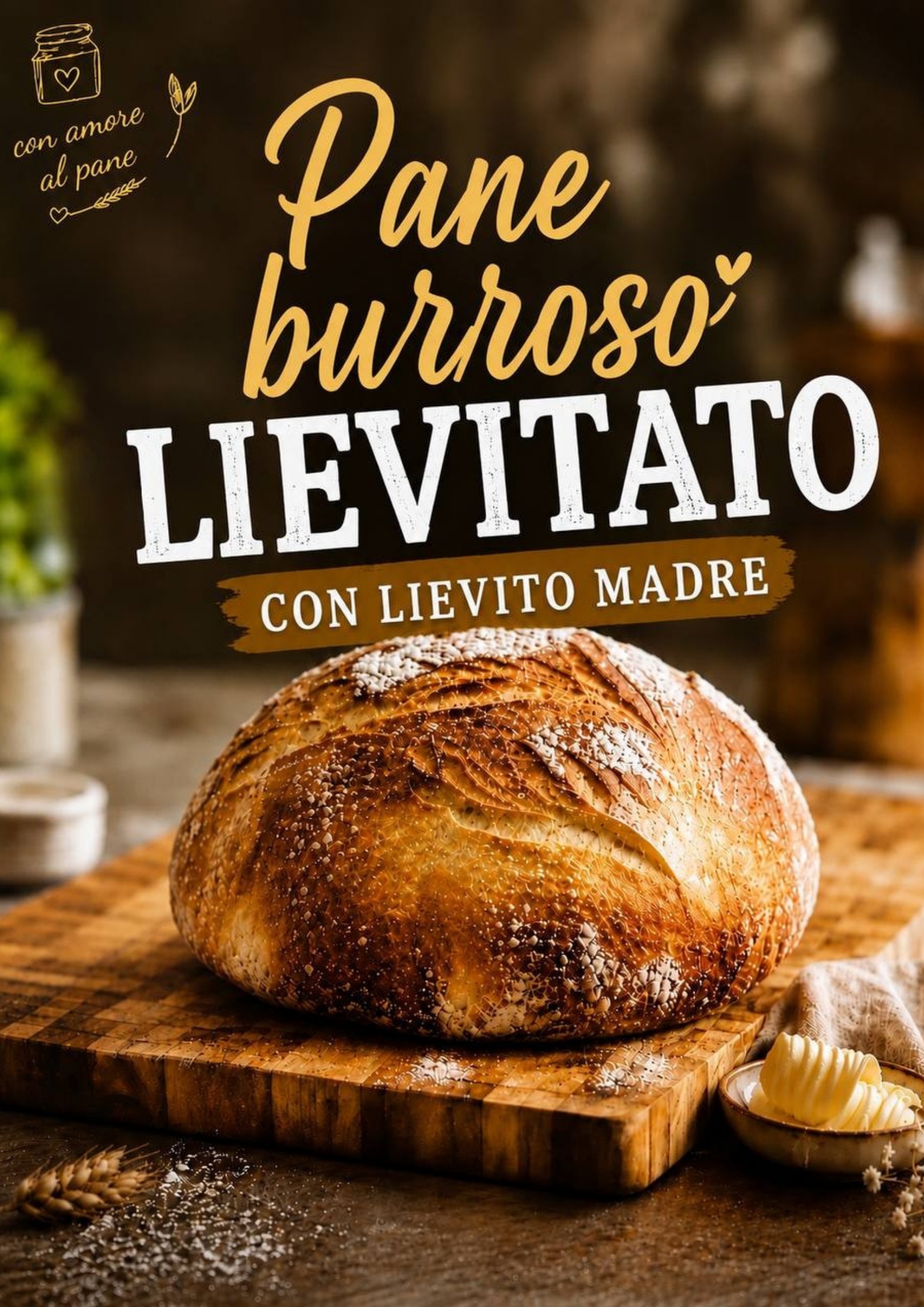 Pane cremoso con lievito madre cover